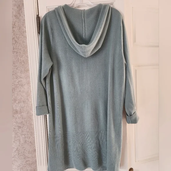 ALL AMERICAN COMFORT Sage long sleeve Knit sweater dress. - Picture 4 of 7